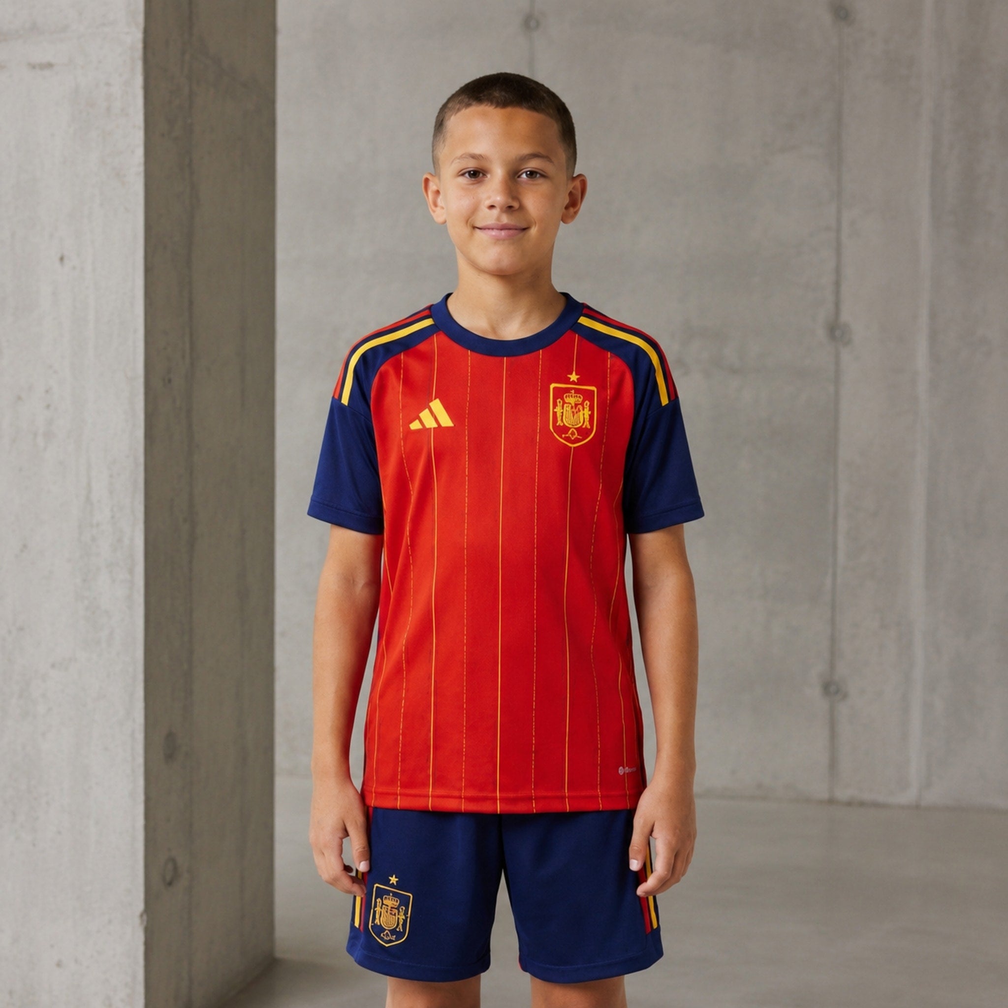 Espagne - Kit Domicile 26/27 - Coupe du Monde 2026, vu de dos