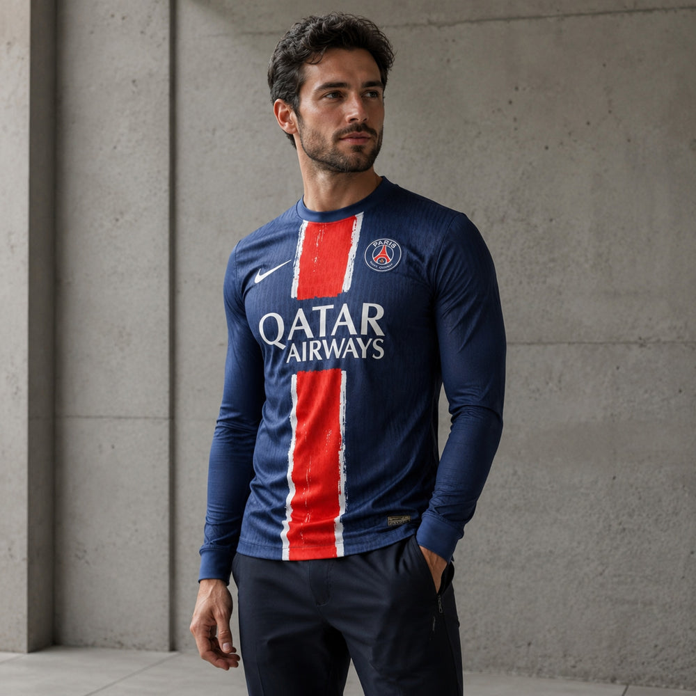 PSG Local 24/25 - Manga Larga - Versión Jugador
