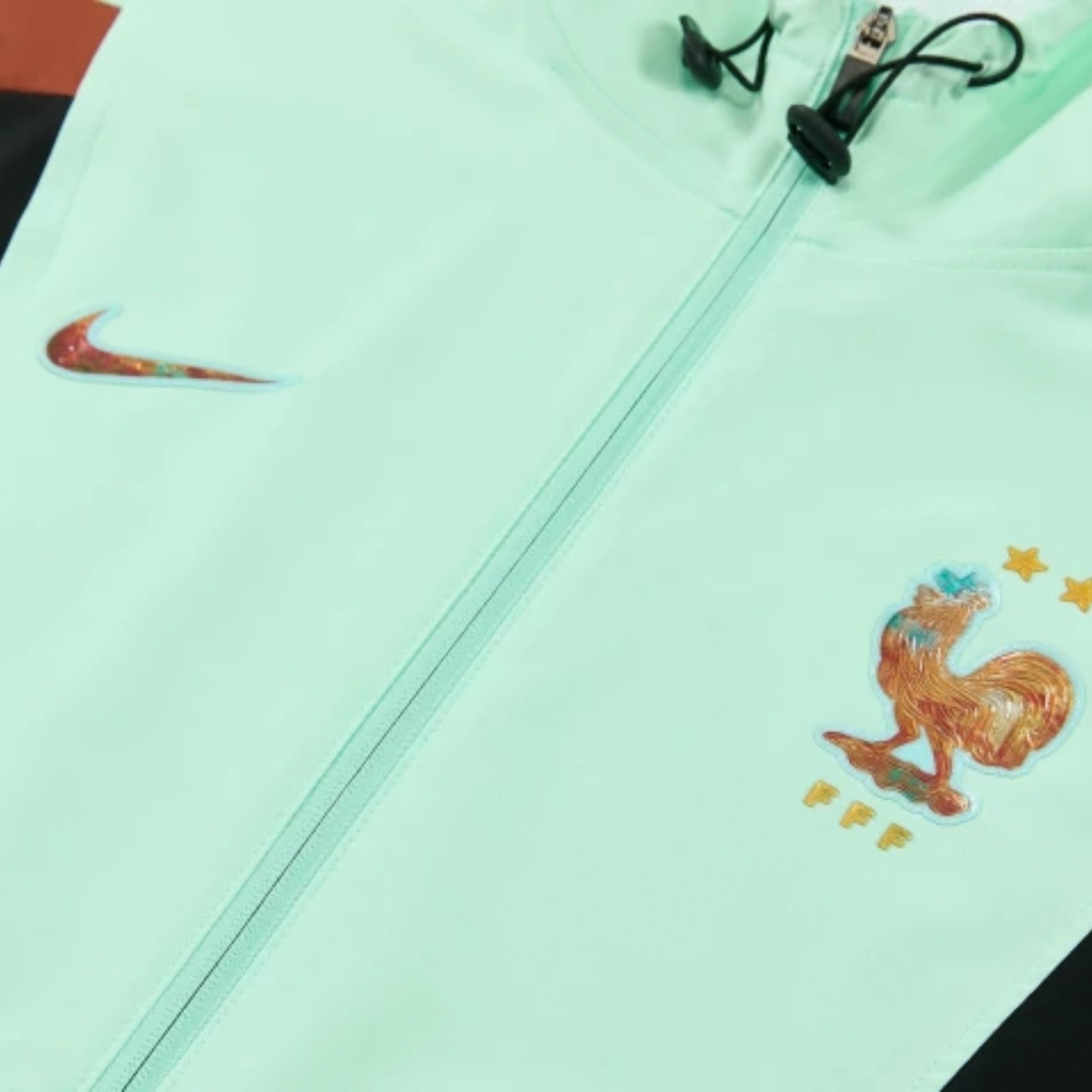 France 26/27 - Tracksuit - Full Zip - Light Green and Black