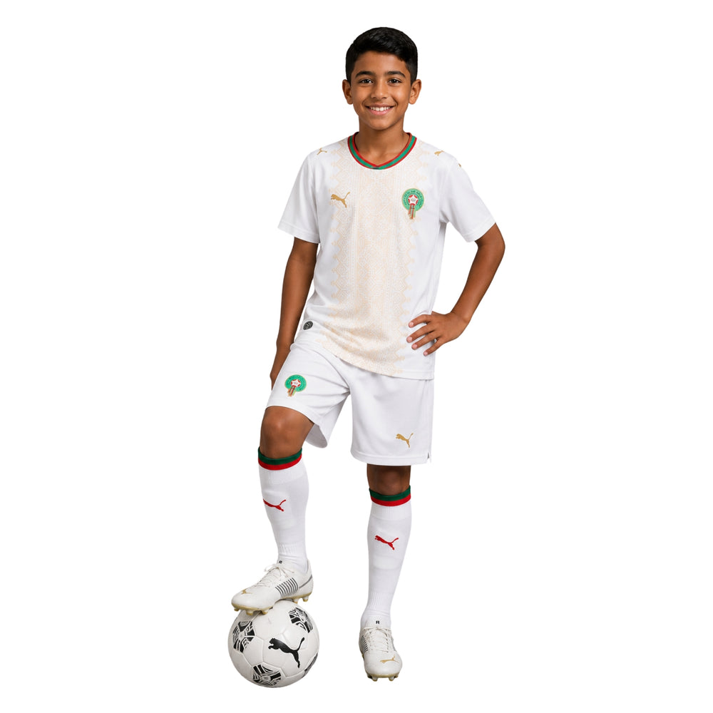 Marruecos - Kit Infantil Visitante 26/27 - Copa del Mundo 2026