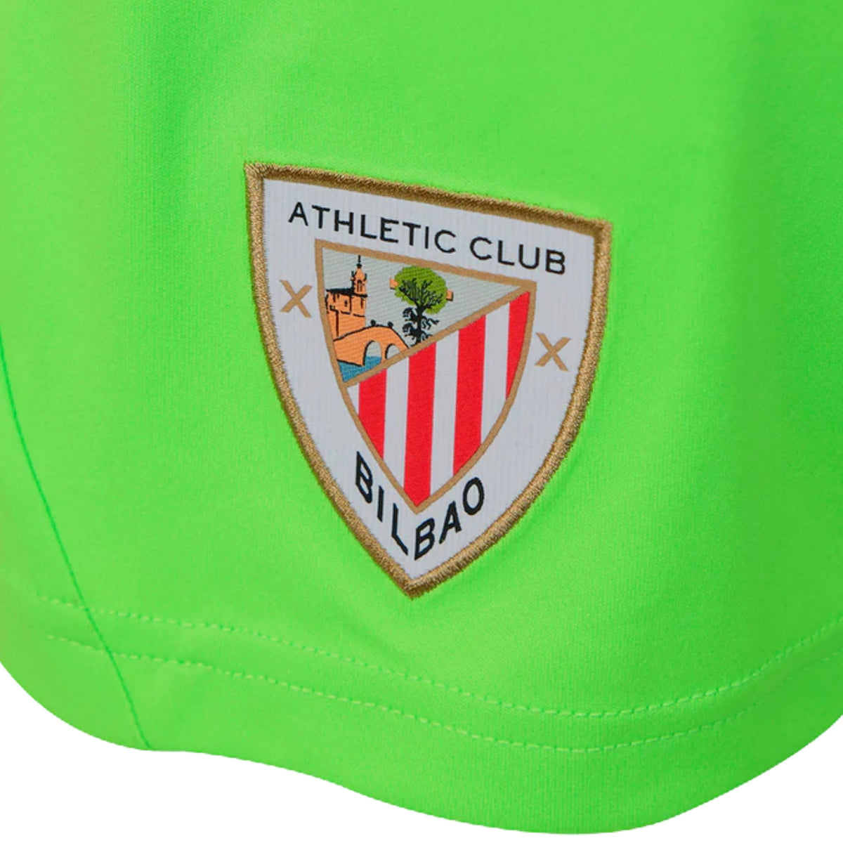 Short Athletic Bilbao Gardiens de But 26/27 - Vert Fluo