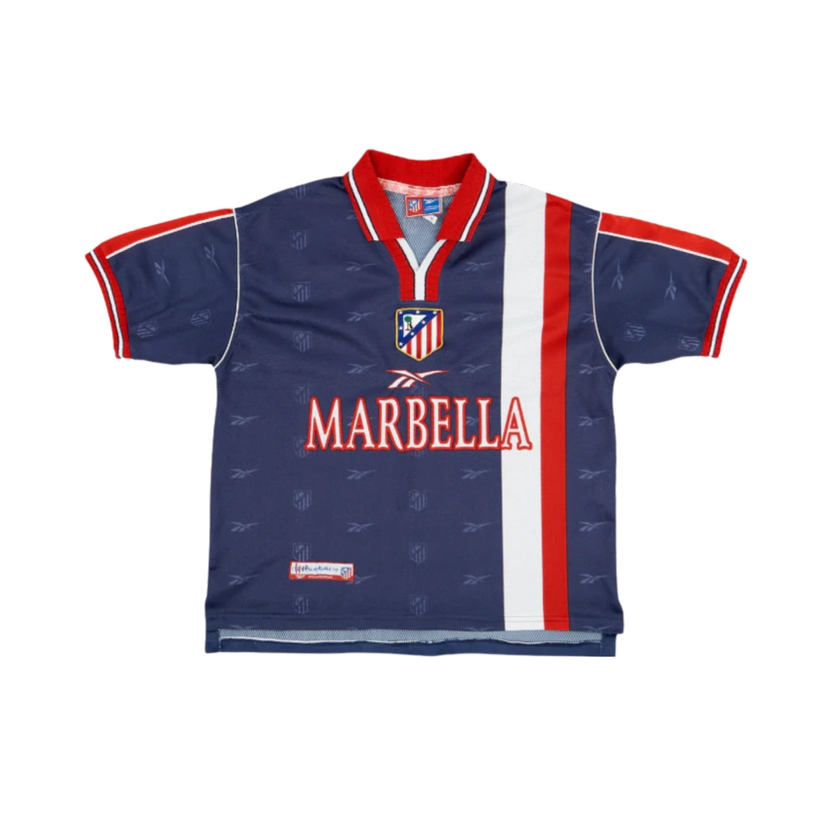 Atlético de Madrid Extérieur 98/99 - Vue de face
