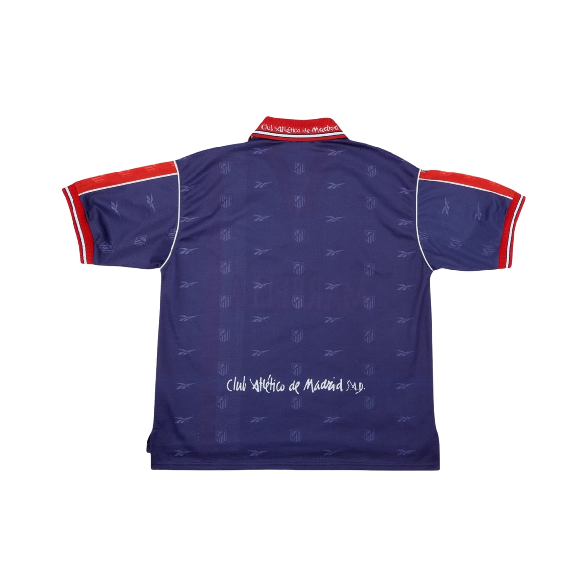 Atlético de Madrid Extérieur 98/99 - Vue de dos