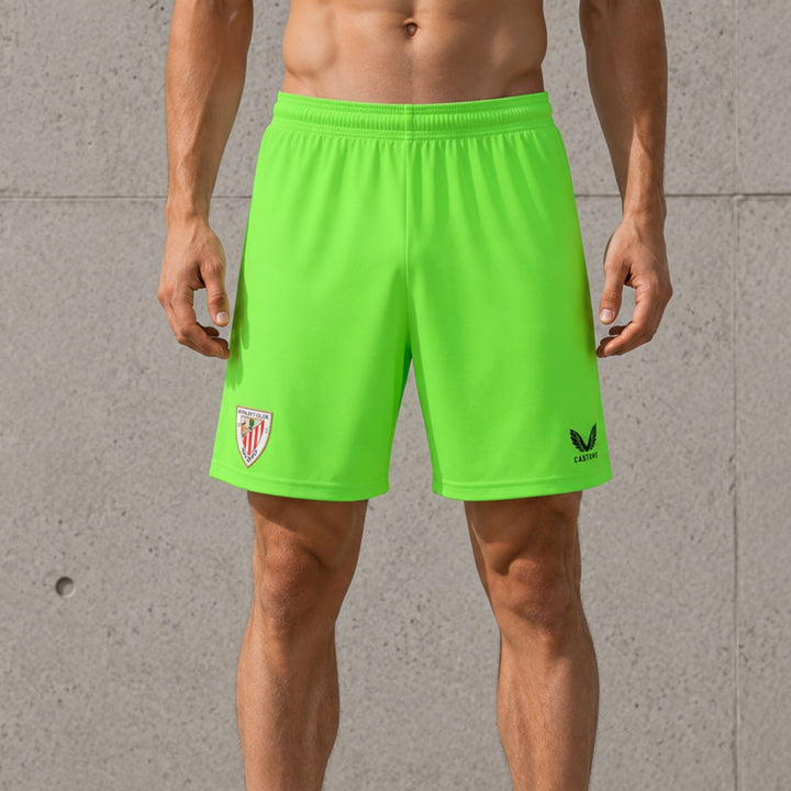 Short Athletic Bilbao Gardiens de But 26/27 - Vert Fluo
