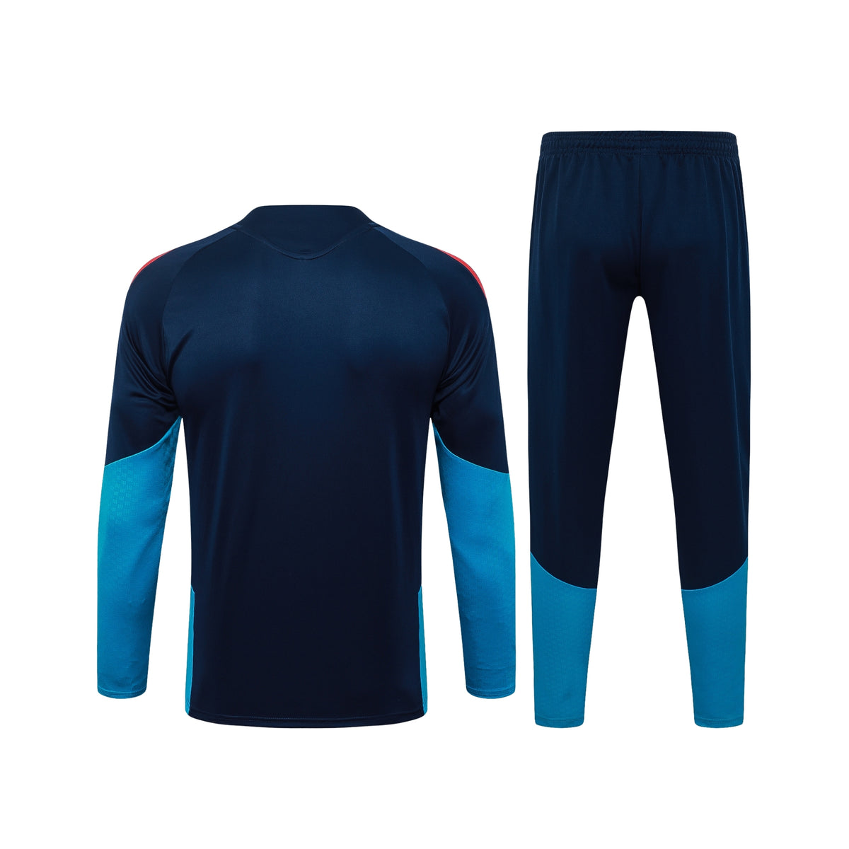 Espagne 26/27 - Survêtement - 1/2 Zip - Bleu Marine et Bleu Clair