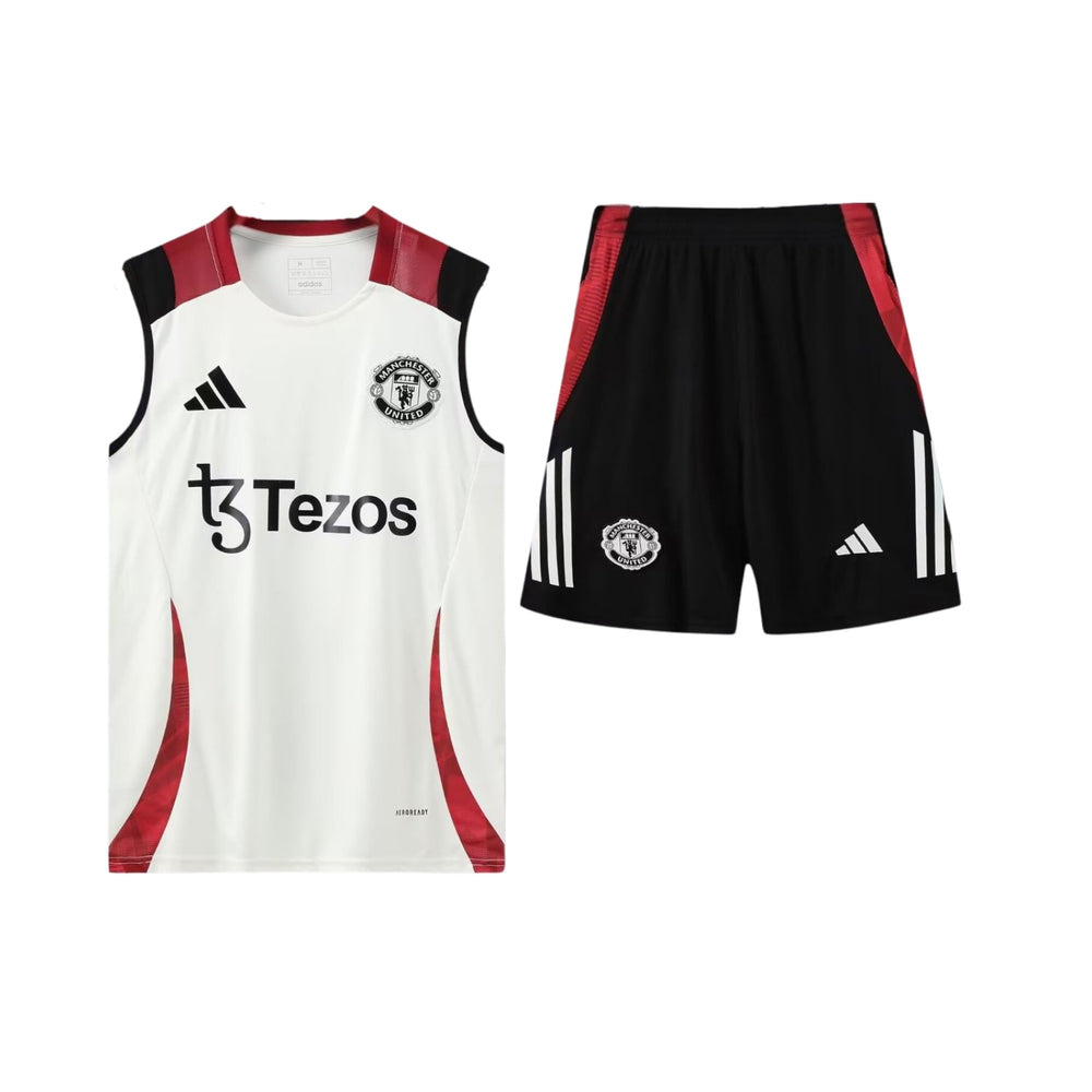 Manchester United 25/26 - Equipamiento de Entrenamiento - Manga Cava