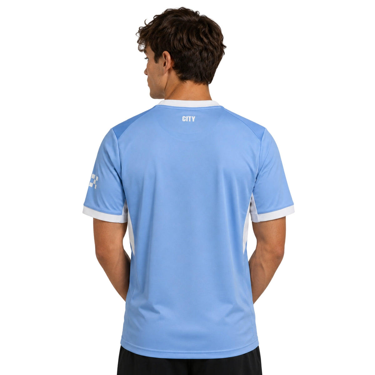 Maillot Manchester City Domicile 26/27, à plat avant