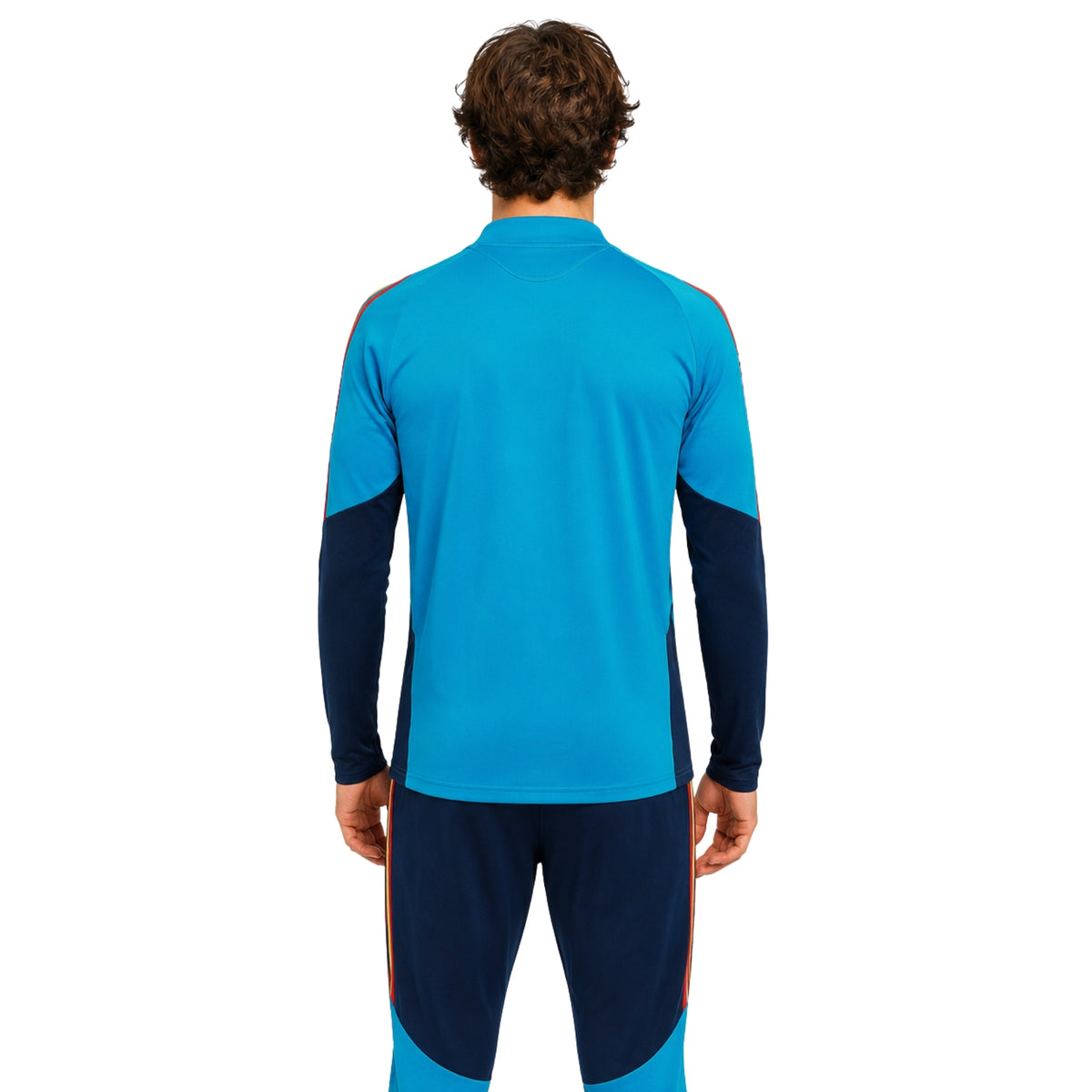 Espagne 26/27 - Survêtement - 1/2 Zip - Bleu Clair et Bleu Marine