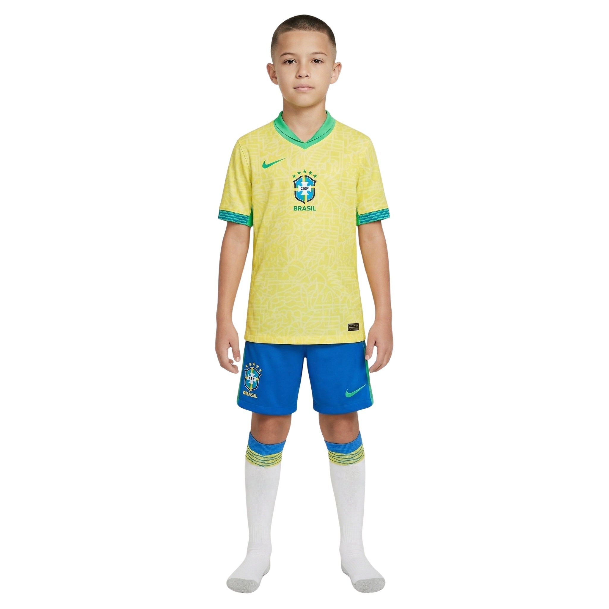 Kit - Brésil Domicile 24/25 - Vue de dos