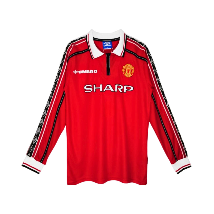Manchester United Domicile 98/99 - Manches Longues