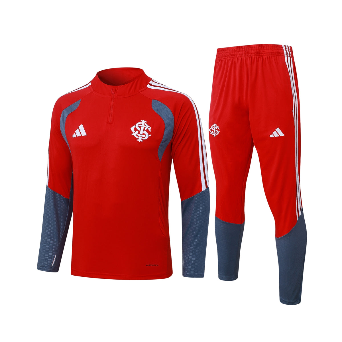 Internacional 26/27 - Survêtement - 1/2 Zip - Rouge