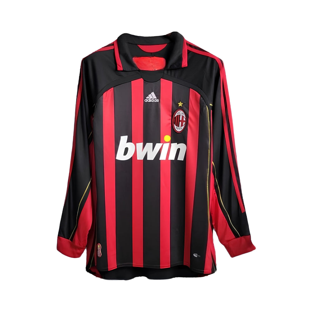 AC Milan Local 06/07 - Manga Larga
