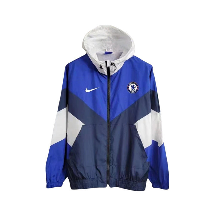 Coupe-Vent - Chelsea - Bleu Marine et Blanc