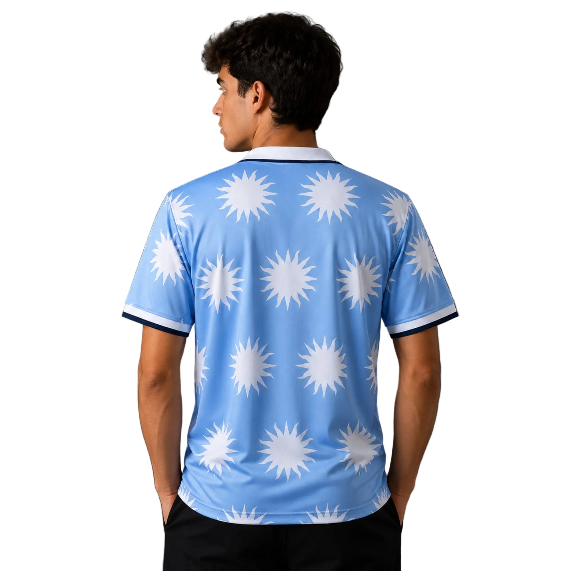 Uruguay Édition Spéciale 26/27 - Coupe du Monde 2026 - Version Joueur - Bleu Clair et Blanc 2