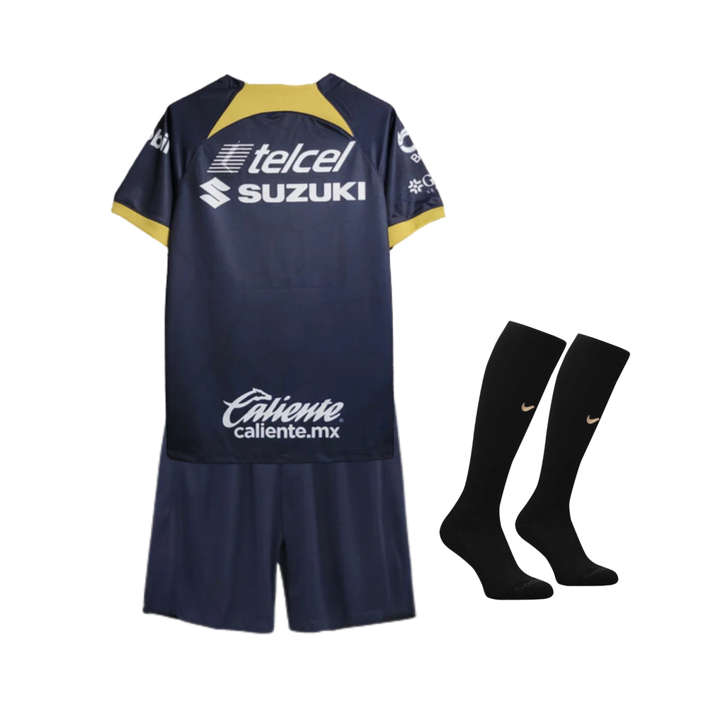 Kit Infantil Pumas Visitante 23/24
