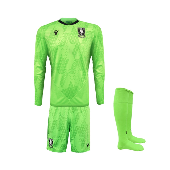 Kit - Sheffield Wednesday Gardiens de But 25/26 - Manches Longues - Vert Fluo