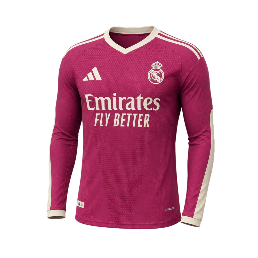 Real Madrid Tercera 26/27 - Manga Larga - Versión Jugador