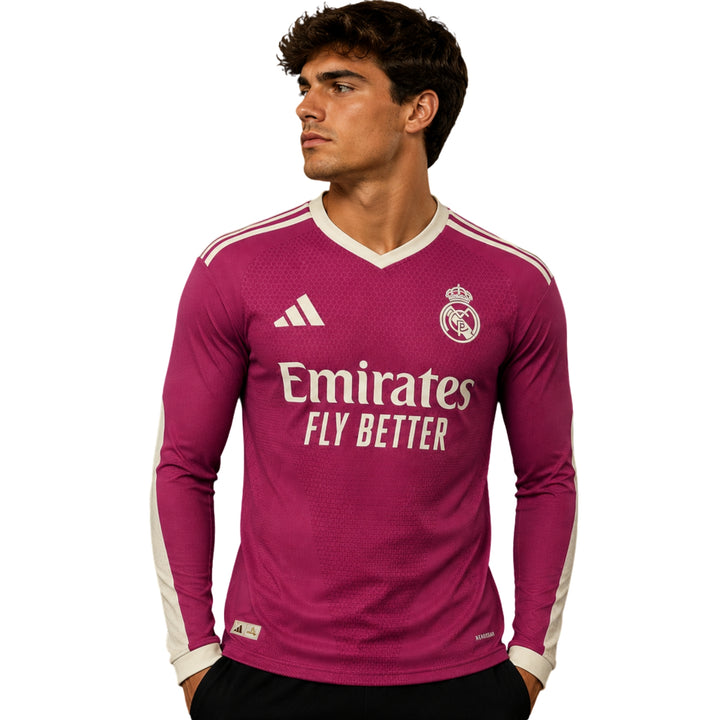 Real Madrid Troisième 26/27 - Manches Longues - Version Joueur