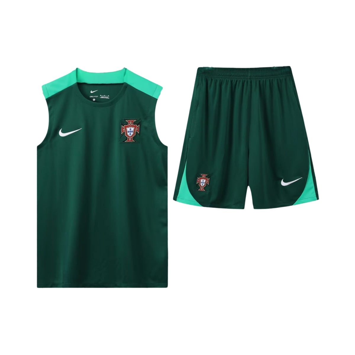 Portugal 24/25 - Équipement de Entraînement - Manches Cava - Vue de face