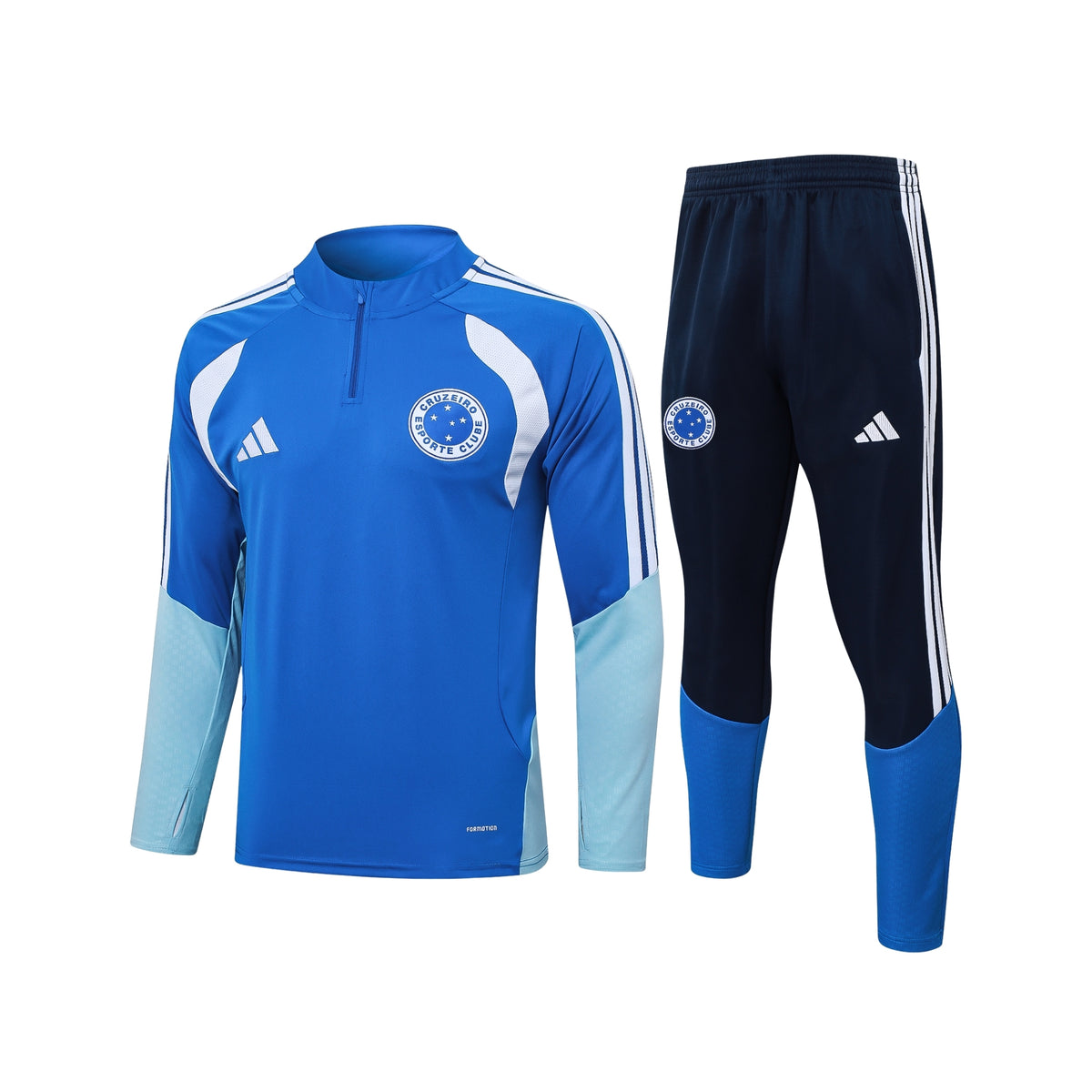 Cruzeiro 26/27 - Survêtement - 1/2 Zip - Bleu et Bleu Marine