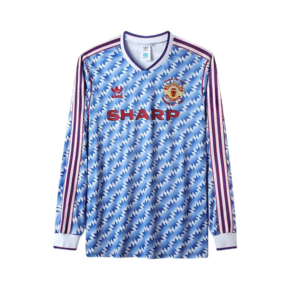 Manchester United Away 91/92 - Long Sleeved
