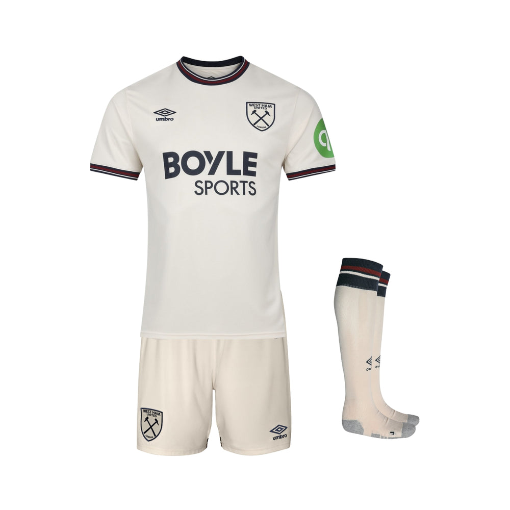 Kit Infantil West Ham United Visitante 25/26