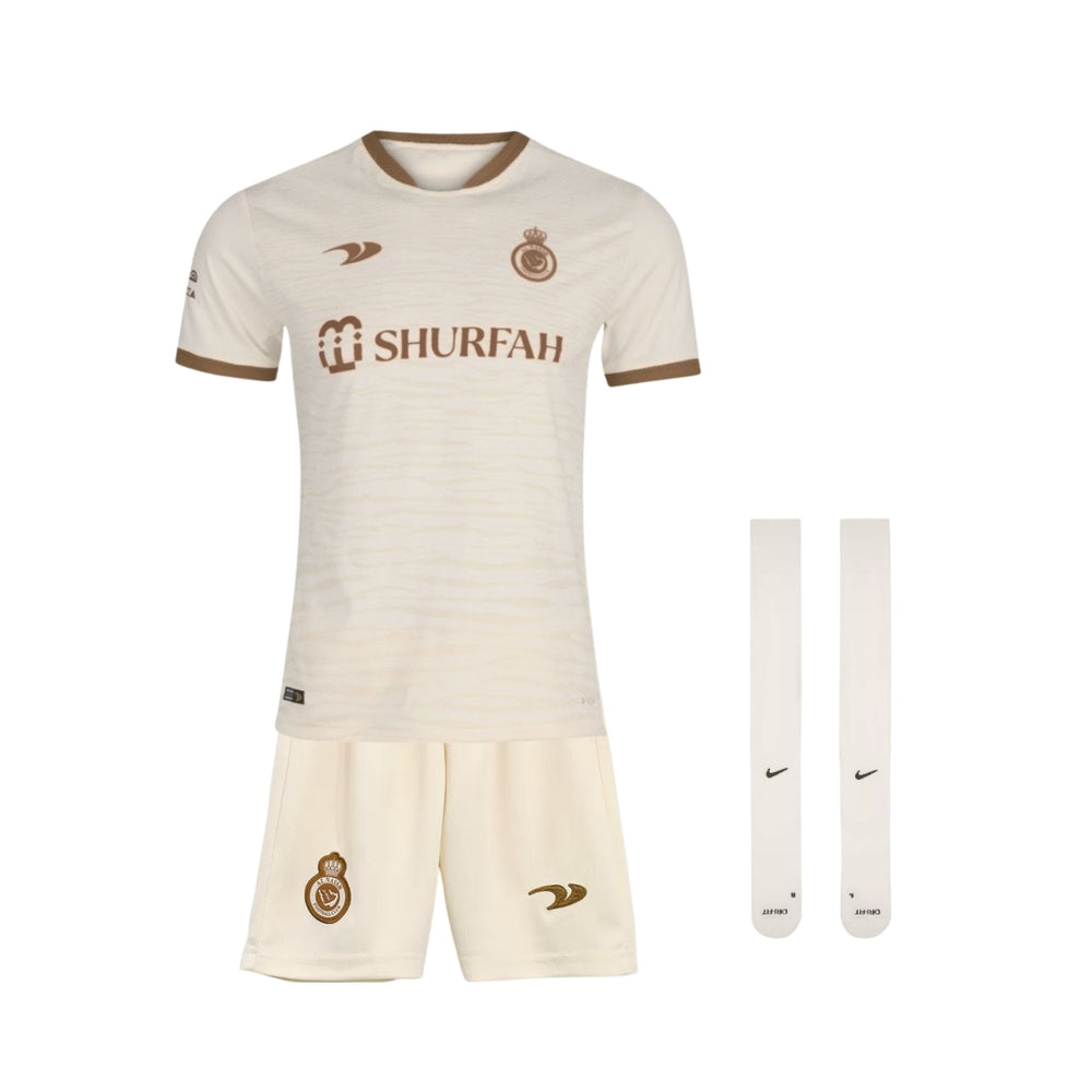 Kit Infantil Al-Nassr FC Visitante 22/23