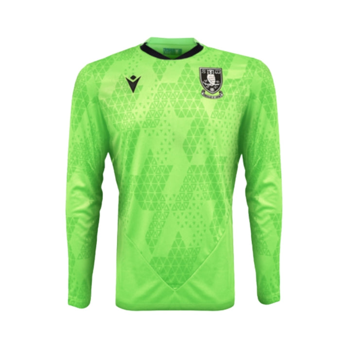 Sheffield Wednesday Gardiens de But 25/26 - Manches Longues - Vert Fluo