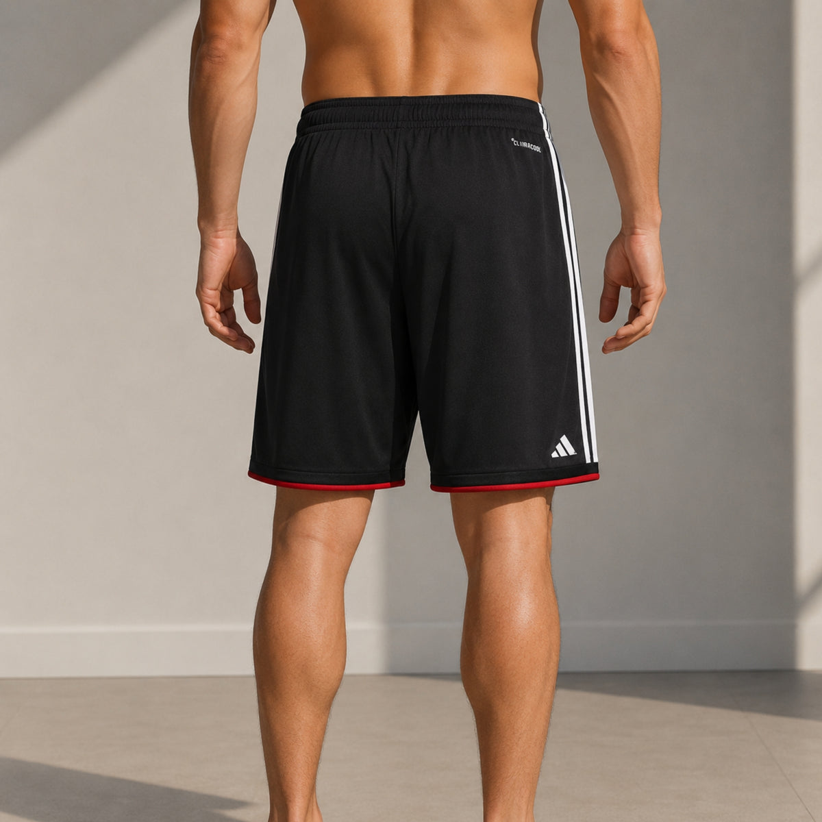 Germany Home 26/27 Shorts - Black and White