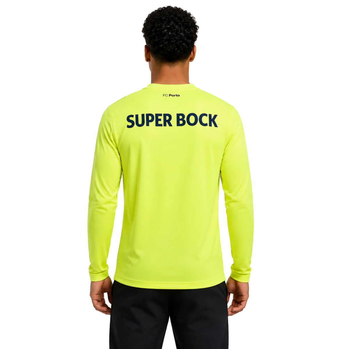 Porto Gardiens de But 26/27 - Manches Longues - Jaune Fluo
