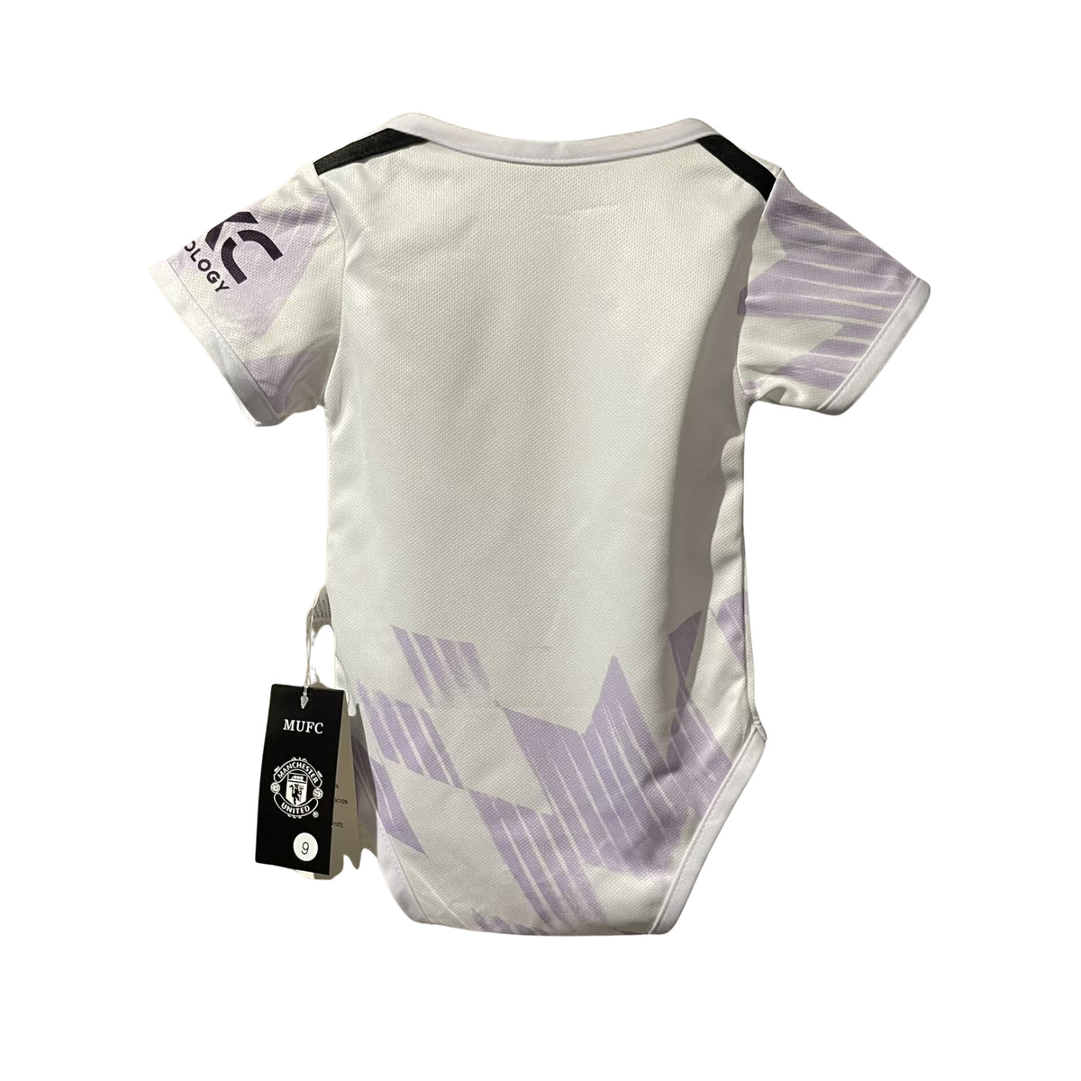 Body Bébé Manchester United Extérieur 25/26 - Vue de dos