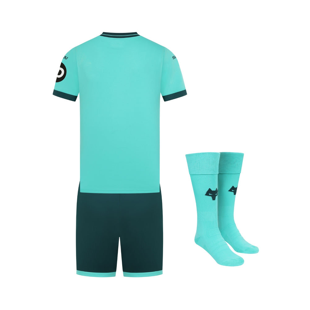 Kit Infantil Wolves Visitante 25/26