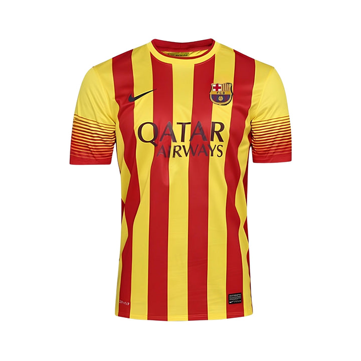 Barcelone Extérieur 13/14 - Jaune et Rouge