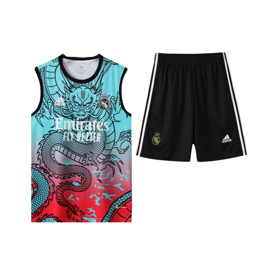 Real Madrid 25/26 - Équipement de Entraînement - Manches Cava