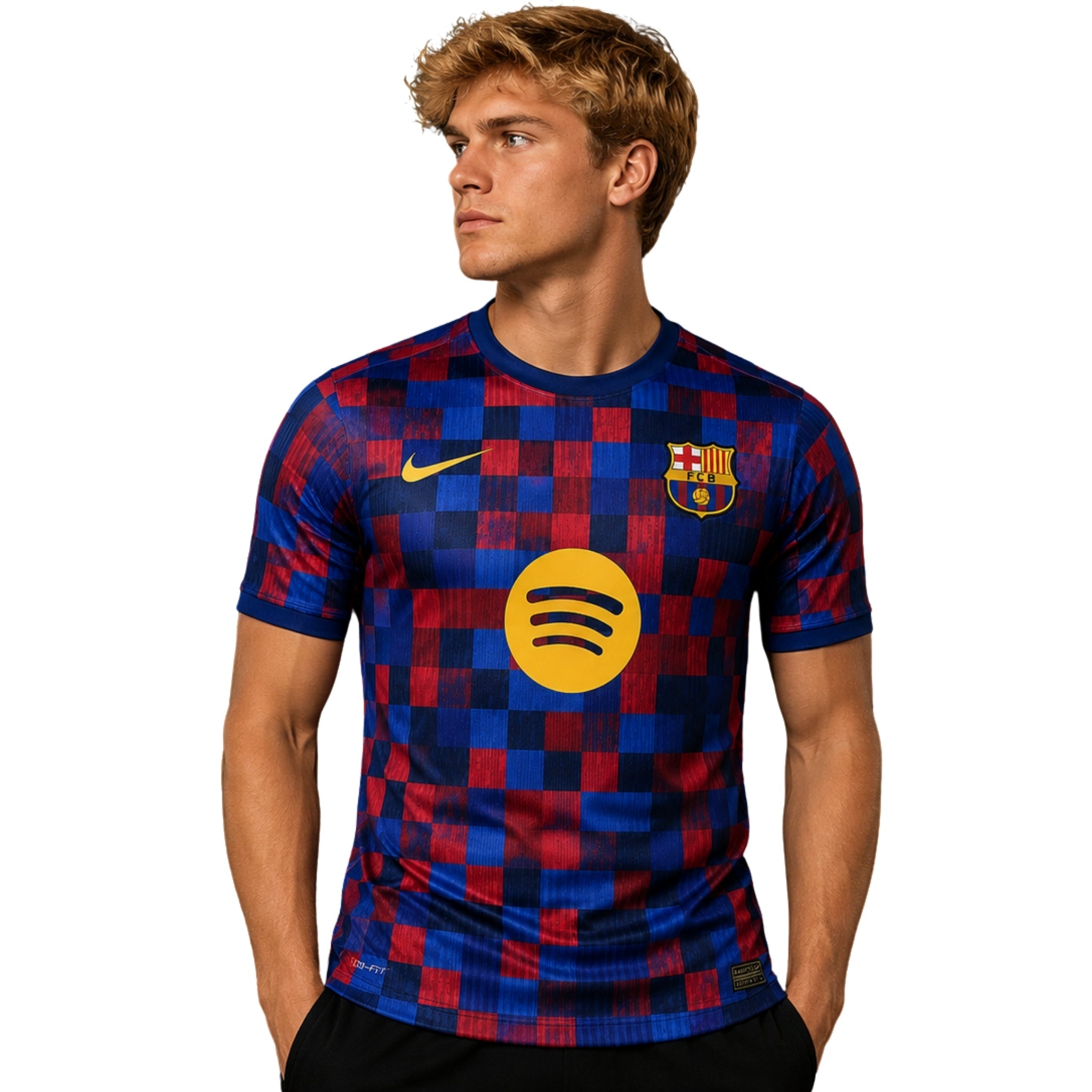 Barcelone Édition Spéciale 26/27 - Version Joueur - Bleu et Rouge Spotify