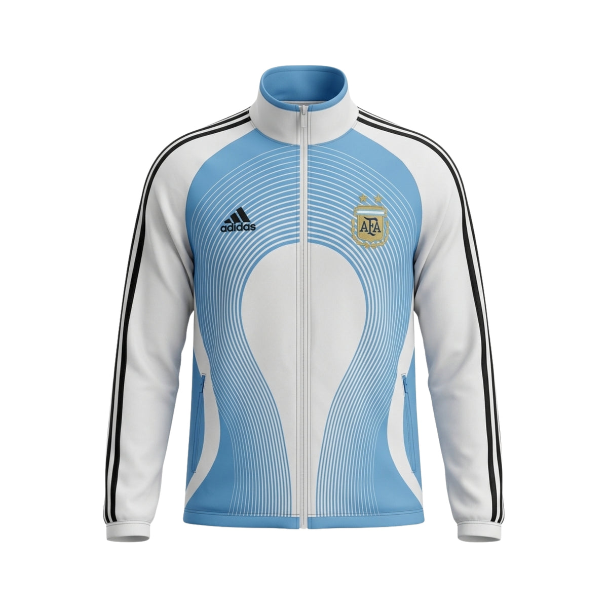 Coupe-Vent - Argentine 26/27 - Blanc et Bleu Clair 2