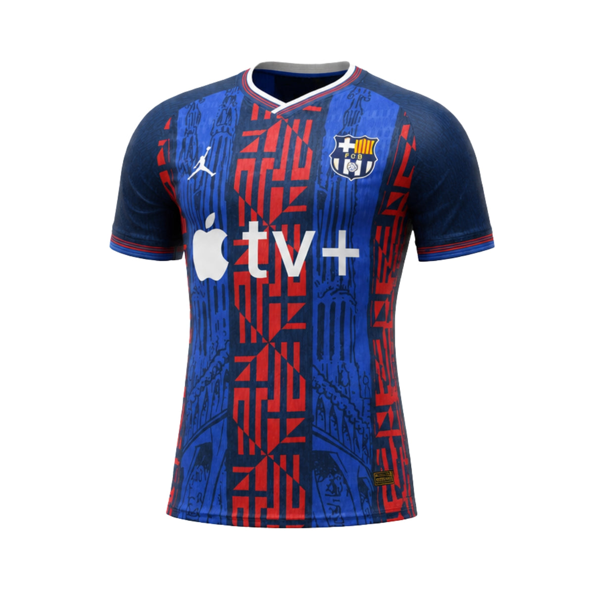 Barcelone Édition Spéciale 26/27 - Version Joueur - Bleu et Rouge tv+