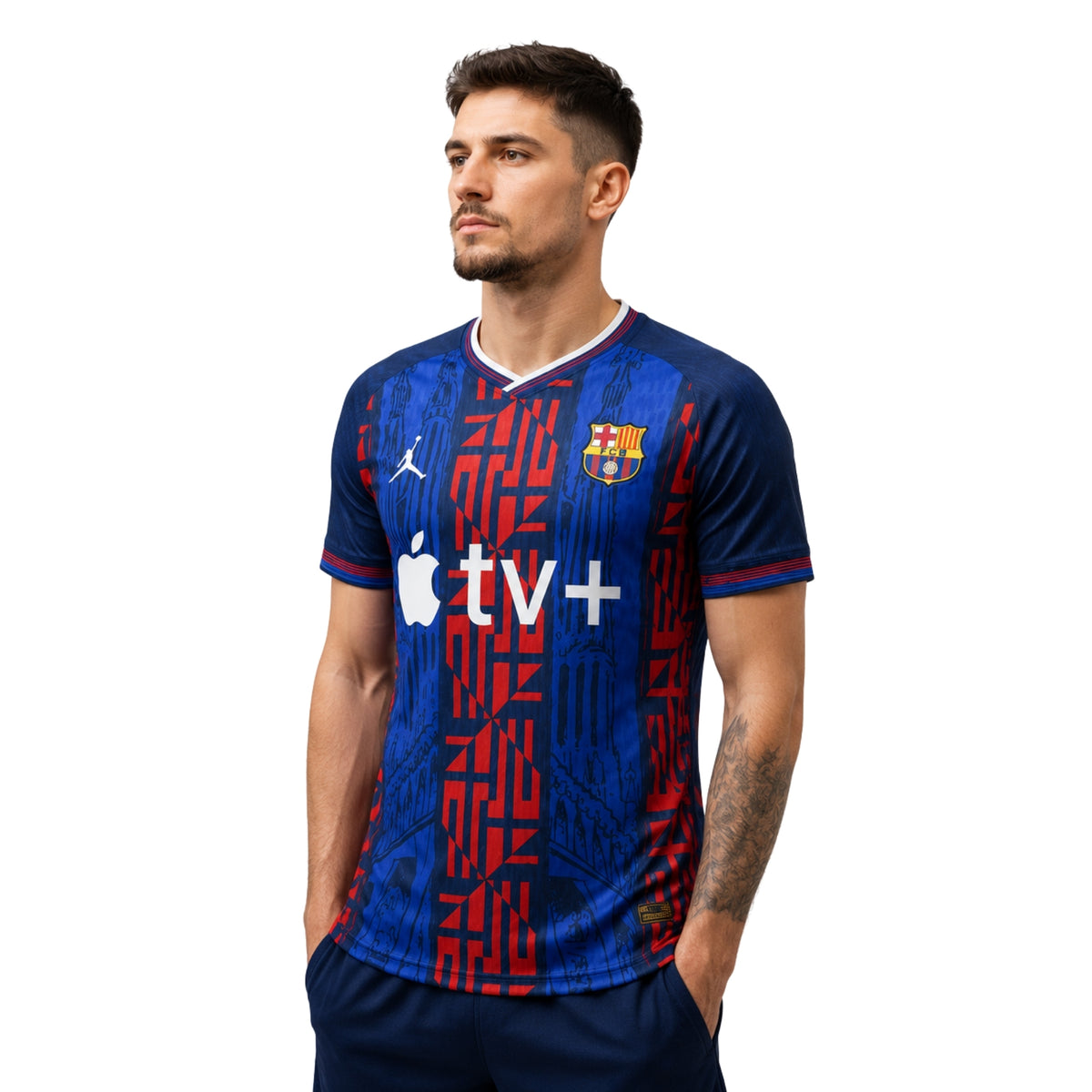 Barcelone Édition Spéciale 26/27 - Version Joueur - Bleu et Rouge tv+