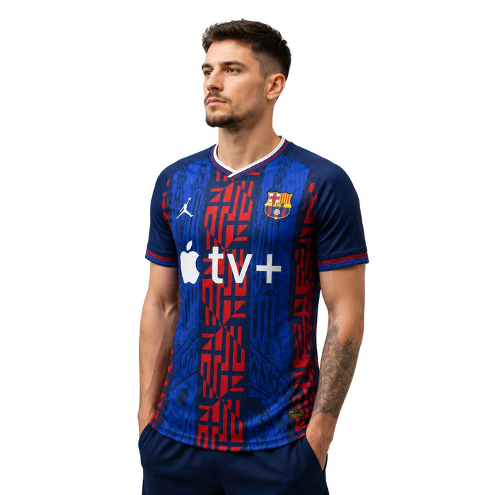 Barcelone Édition Spéciale 26/27 - Version Joueur - Bleu et Rouge tv+