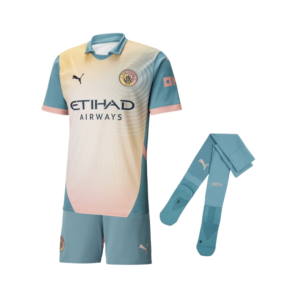 Kit Infantil Manchester City Cuarta 24/25