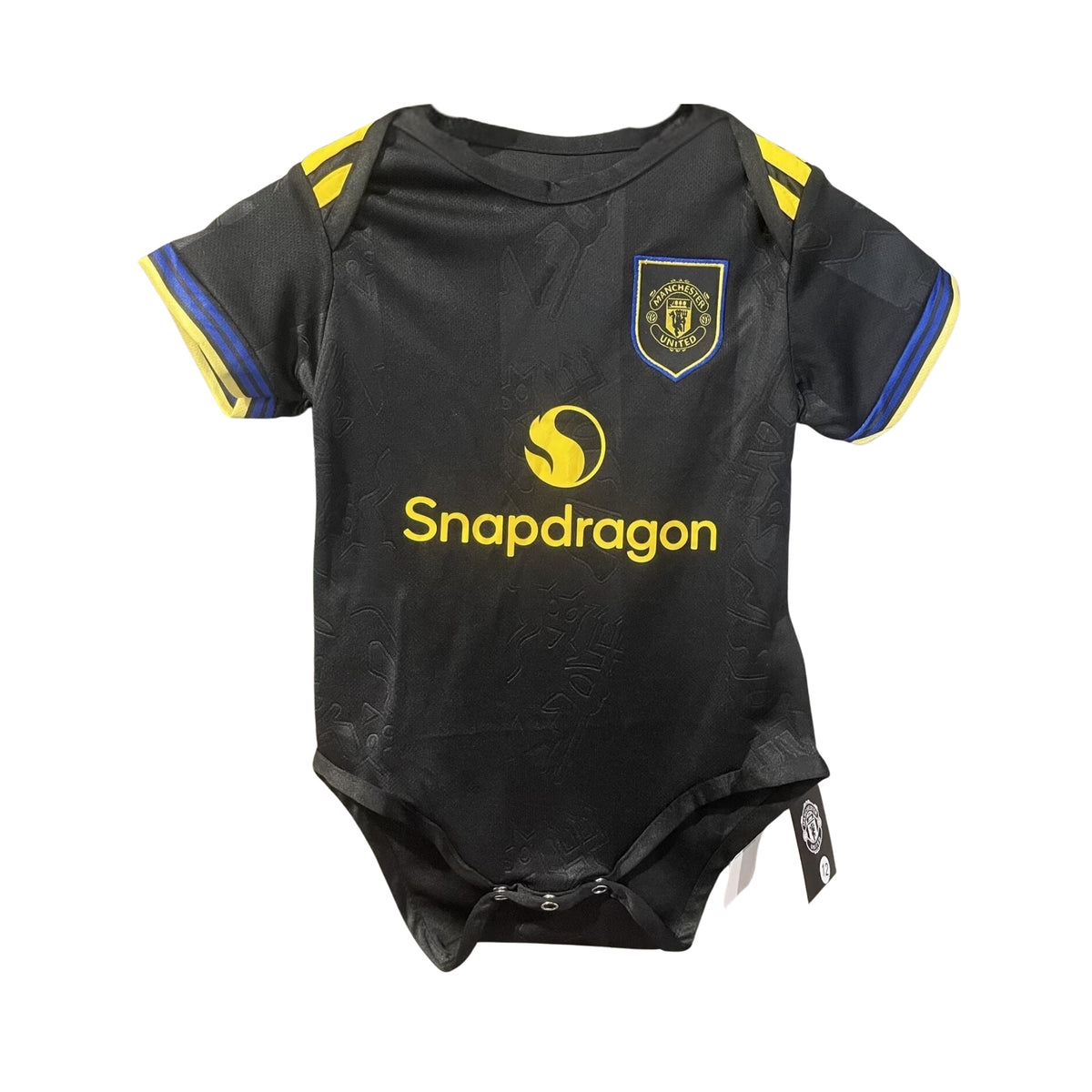Manchester United Third Babygrow 25/26 - Front view