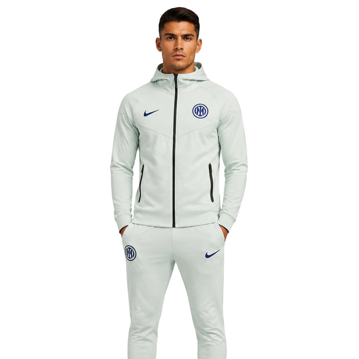 Inter Milan 26/27 - Survêtement - Zip Complet - Vert Menthe Clair