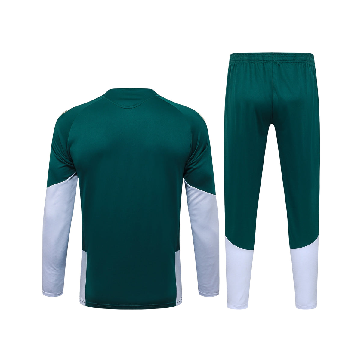 Italie 26/27 - Survêtement - 1/2 Zip - Vert Foncé et Blanc