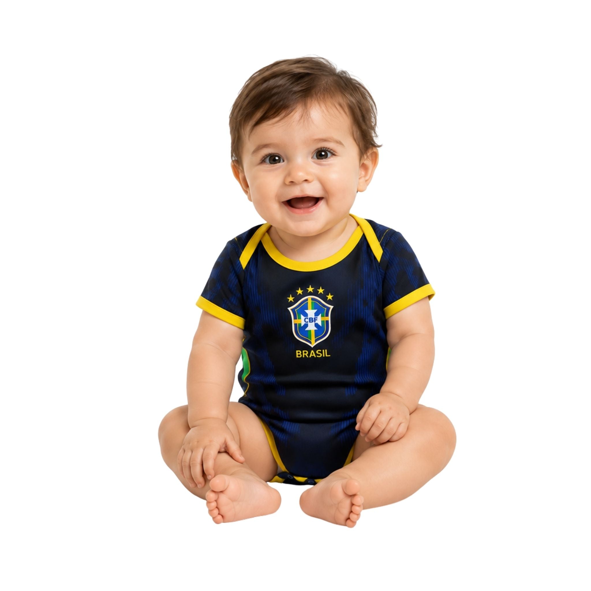Brésil - Body Bébé Extérieur 26/27 - Coupe du Monde 2026