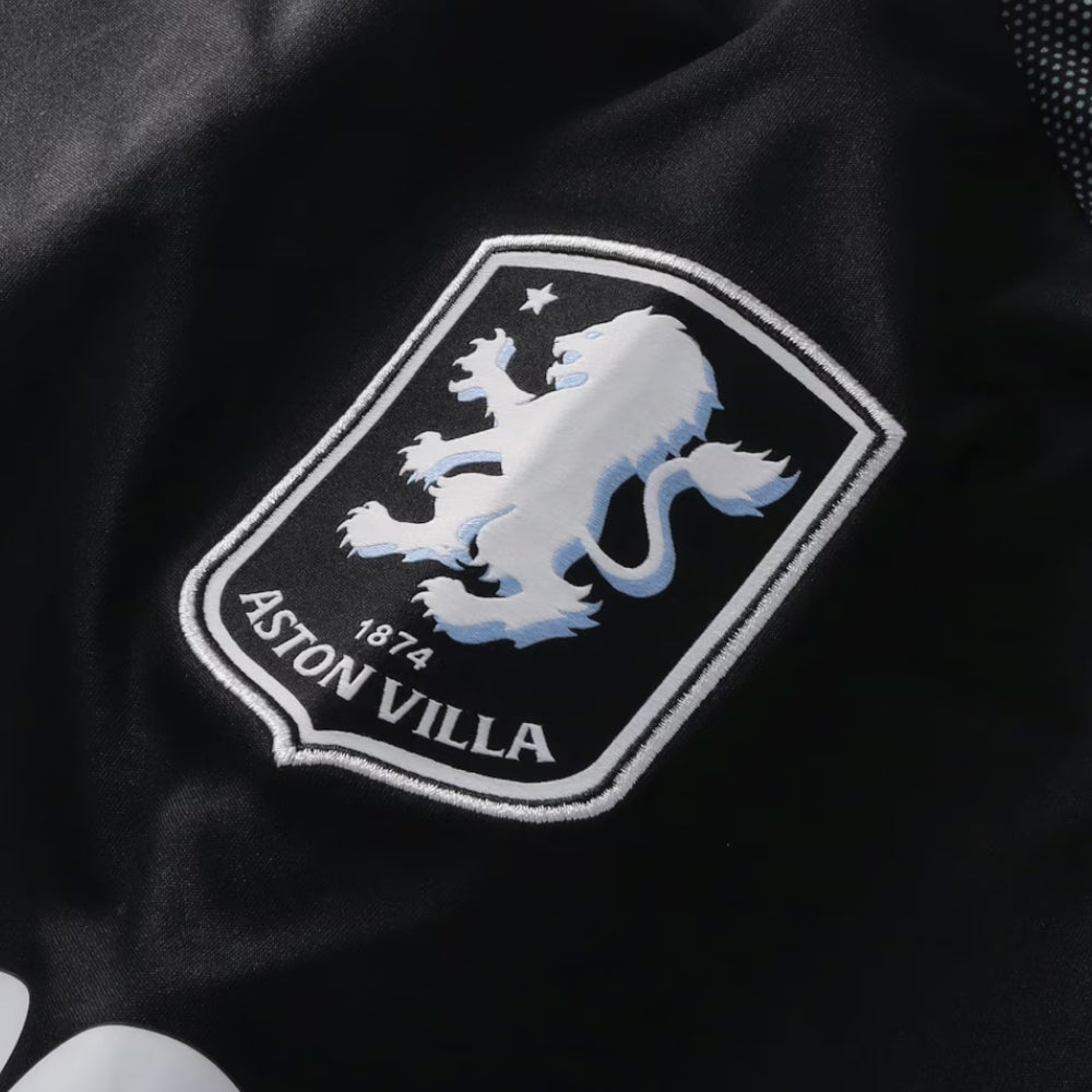 Aston Villa Extérieur 25/26 - Manches Longues - Détail