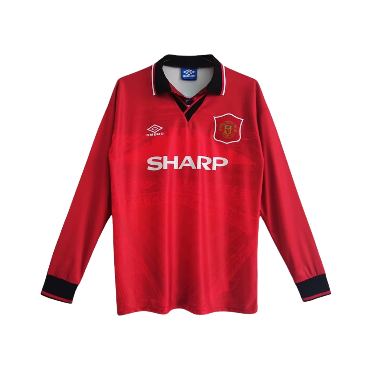 Manchester United Home 94/95 - Long Sleeves - Front view
