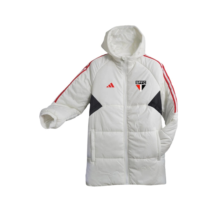 Long Puffer Jacket - São Paulo - White