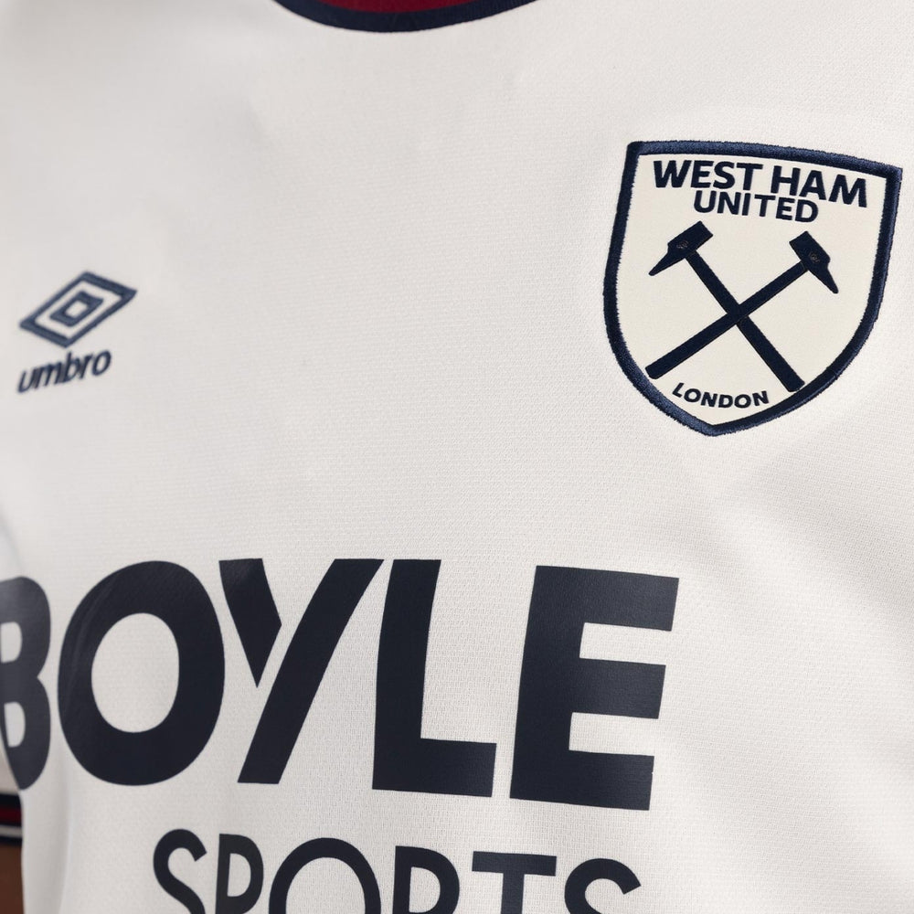 West Ham United Away 25/26 - All Sponsors