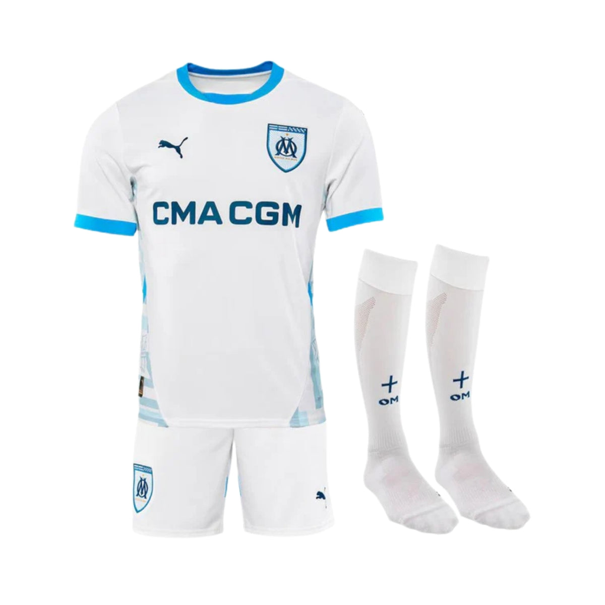 Olympique de Marseille - Home Kit 24/25 - Front view