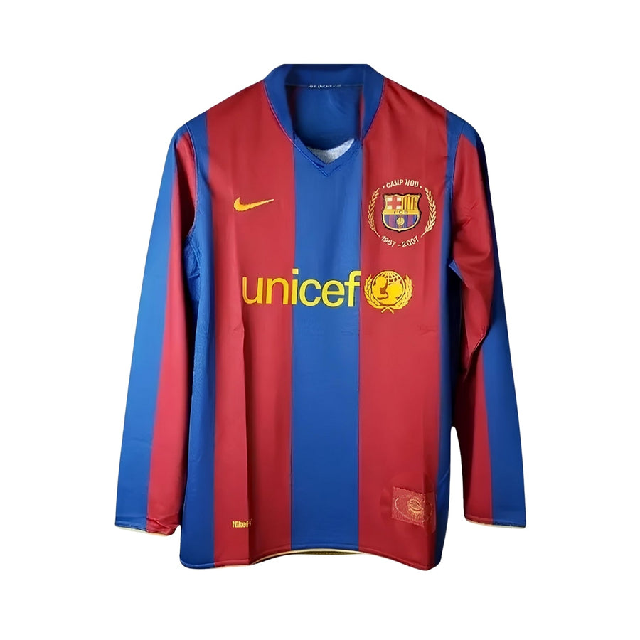 Barcelona Home 07/08 - Long Sleeved